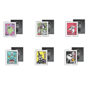 FUNKO BLIND BOX ENAMEL PINS: DISNEY - NIGHTMARE BEFORE CHRISTMAS - STAMPS