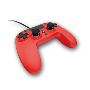 GIOTECK VX4 žični kontroler za PS4 in PC– rdeče barve