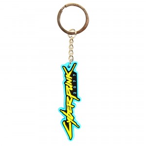 JINX Cyberpunk 2077 Logo PVC Obesek za ključe MultiColor