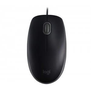 Miška Logitech B110 Silent, črna (910-005508)