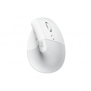 Miška Logitech Lift for Mac Vertical Ergonomic, bela (910-006477)