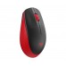 Miška Logitech M190 Wireless, rdeča (910-005908)