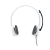 Slušalke Logitech H150, bele, stereo (981-000350)