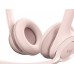 Slušalke Logitech H390, roza, USB (981-001281)