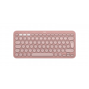 Tipkovnica Logitech Pebble Keys 2 K380s Multi-Device, roza, SLO g. (920-011853)