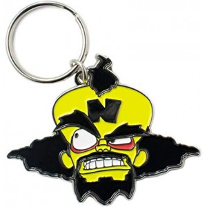 MERCHENDISE OFFICIAL CRASH BANDICOOT DR NEO CORTEX KEYRING  NUMSKULL