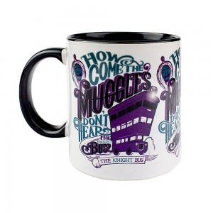 Pyramid HARRY POTTER (KNIGHT BUS) BLACK MUG skodelica